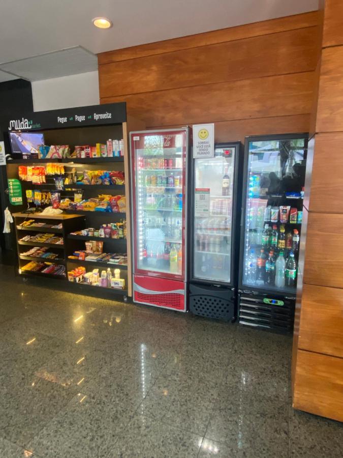 Flat Com Vista Panoramica -15- Na Barra Da Tijuca - Estacionamento Gratuito - Frigobar - Ar Condicionado - Piscina - Academia - Balsa Para Praia Gratis - Varanda - Vista Parcial Mar E Lagoa リオデジャネイロ エクステリア 写真