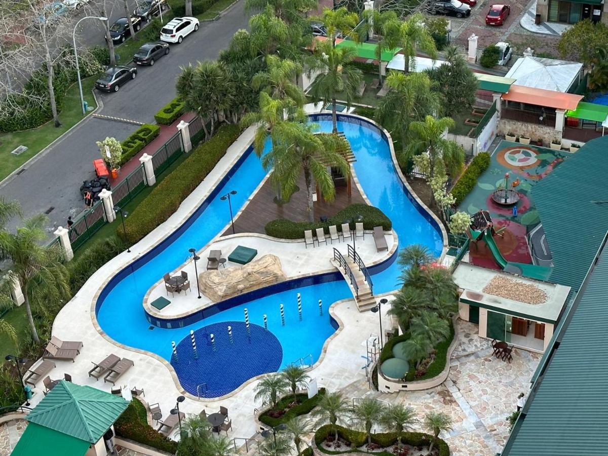 Flat Com Vista Panoramica -15- Na Barra Da Tijuca - Estacionamento Gratuito - Frigobar - Ar Condicionado - Piscina - Academia - Balsa Para Praia Gratis - Varanda - Vista Parcial Mar E Lagoa リオデジャネイロ エクステリア 写真